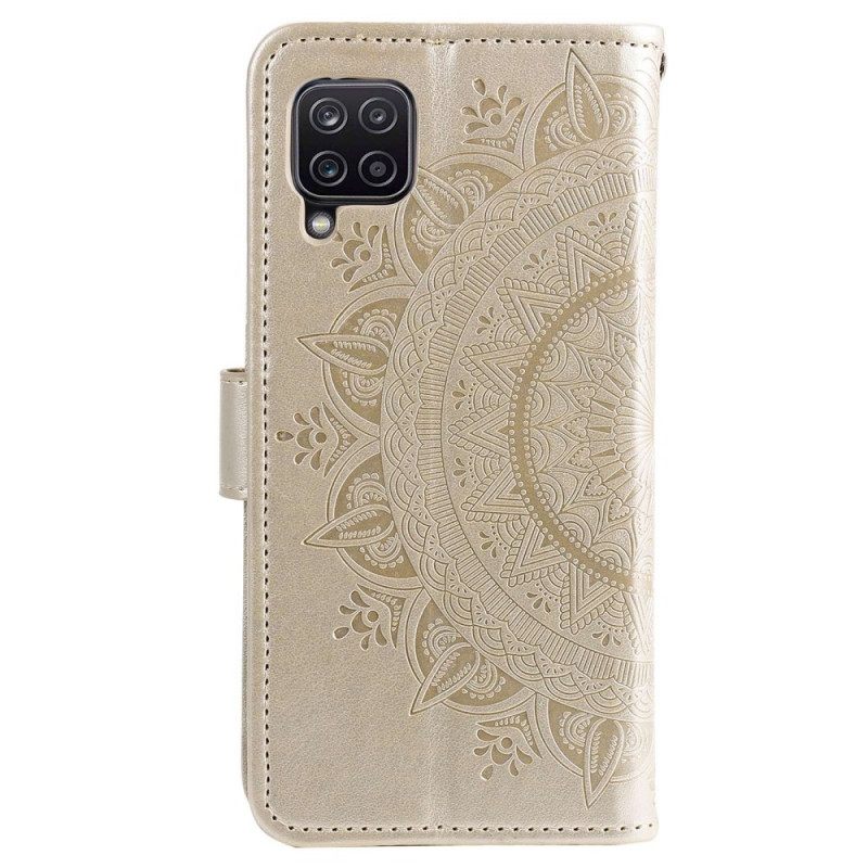 Κάλυμμα Samsung Galaxy M33 5G με κορδονι Strappy Sun Mandala