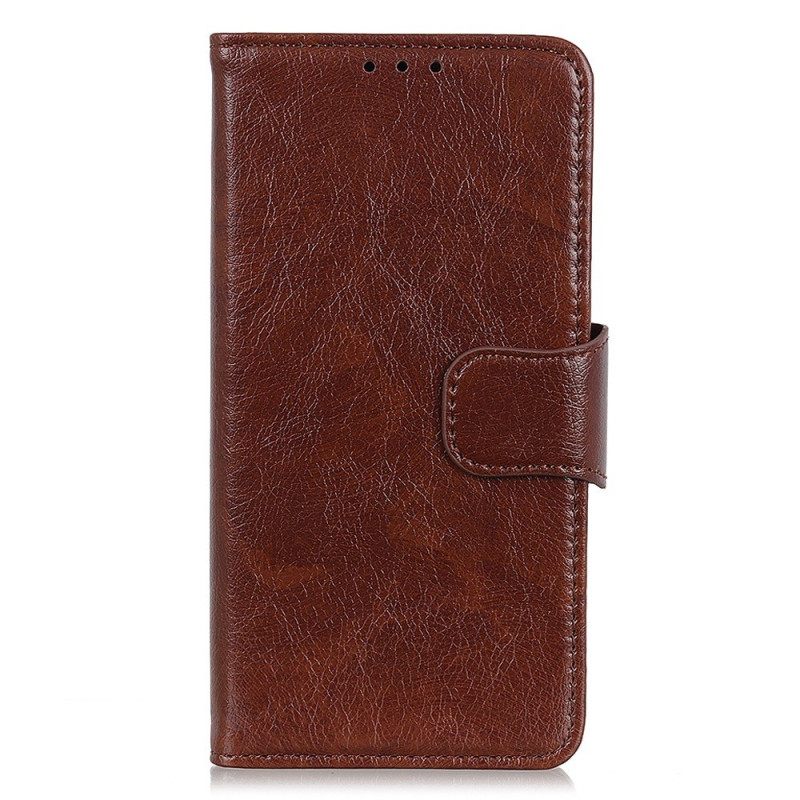 Δερματινη Θηκη Xiaomi Redmi Note 13 5g Nappa Texture Split Leather Σιλικόνης