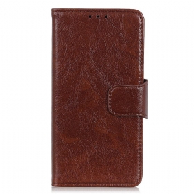 Δερματινη Θηκη Xiaomi Redmi Note 13 5g Nappa Texture Split Leather Σιλικόνης