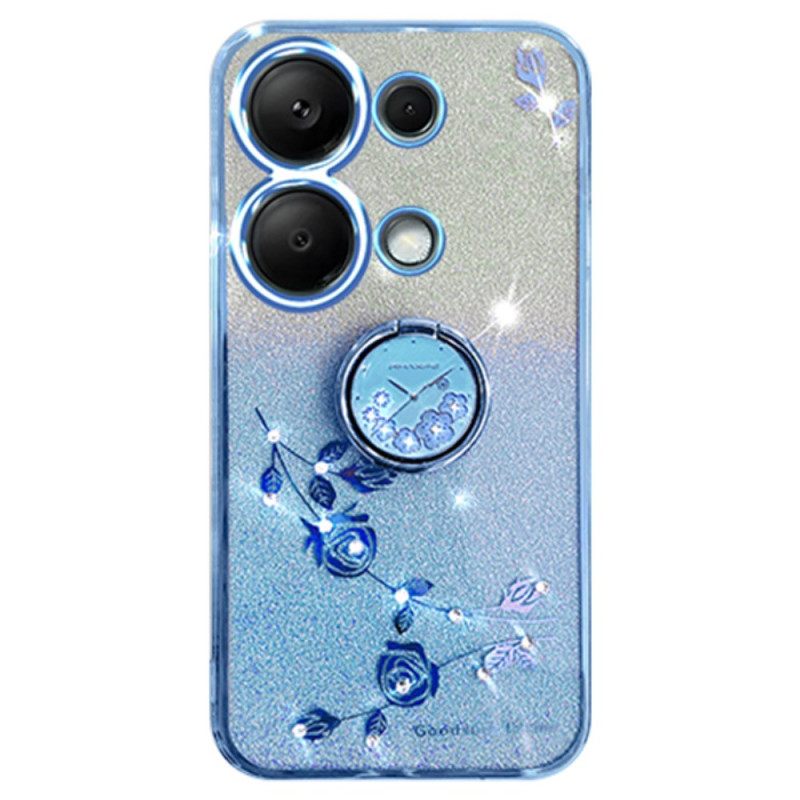 Κάλυμμα Xiaomi Redmi Note 13 5g Θήκες Κινητών Kadem Glitter And Rhinestone Support