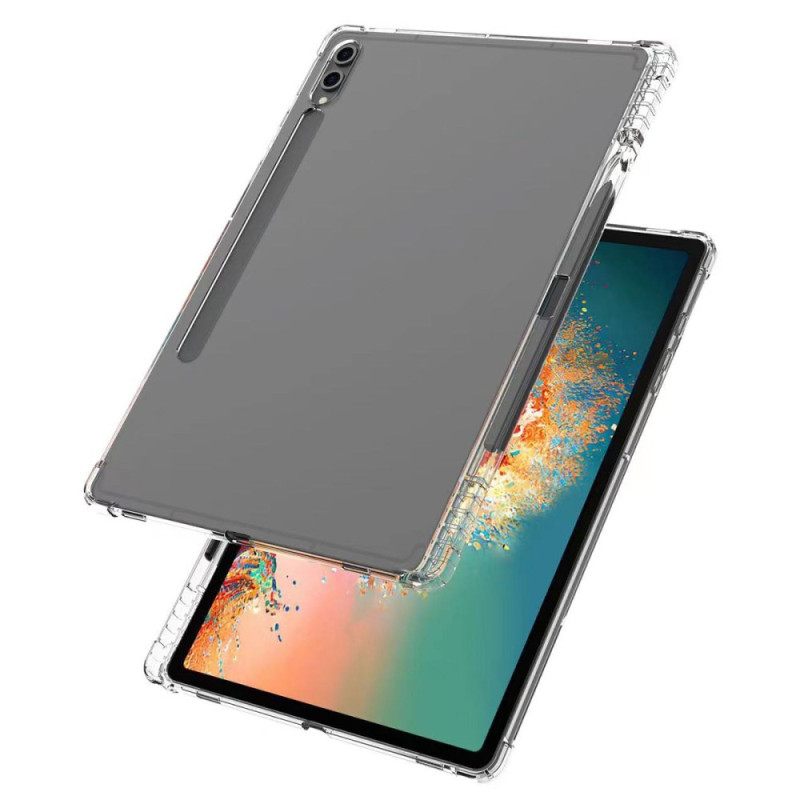 Κάλυμμα Samsung Galaxy Tab S9 Plus Διαφανές Με Ενισχυμένες Γωνίες Και Βάση Γραφίδας