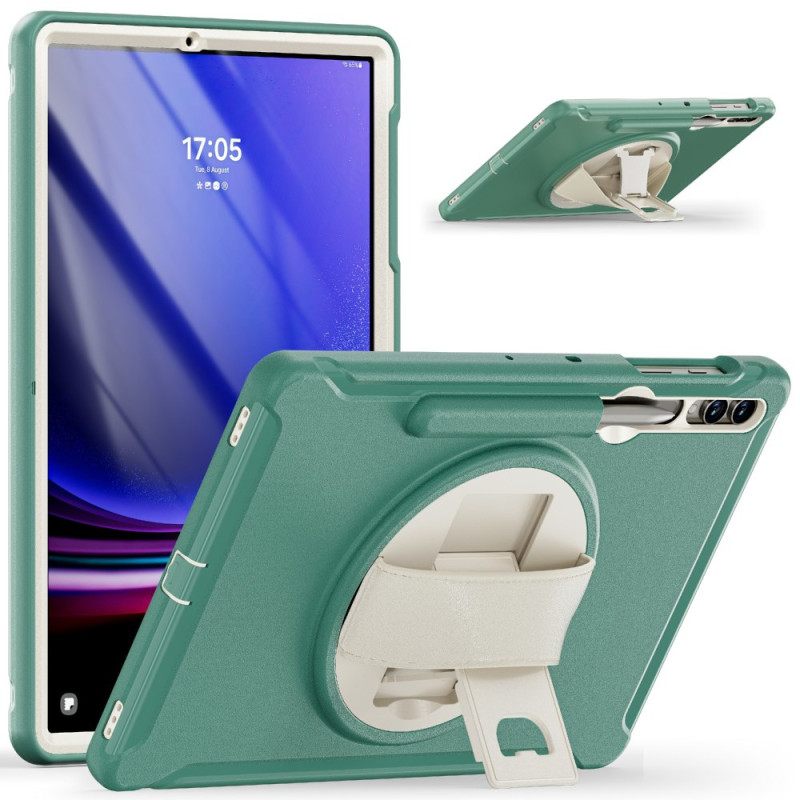 Κάλυμμα Samsung Galaxy Tab S9 Plus Στήριγμα Στυλό Και Πατερίτσας