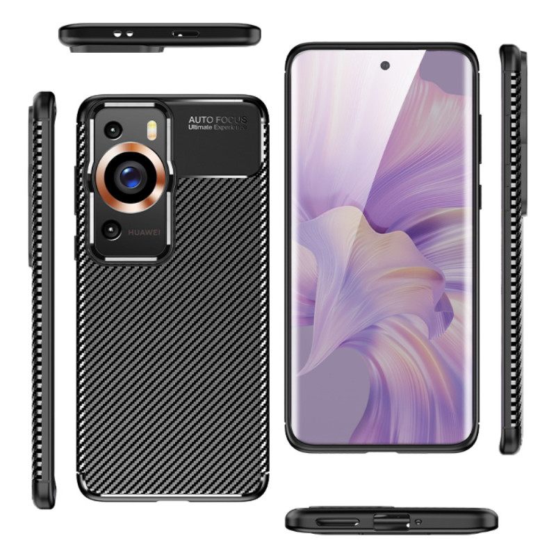 Θήκη Huawei P60 Pro Εύκαμπτη Ίνα Άνθρακα