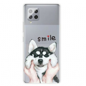θηκη κινητου Samsung Galaxy A42 5G Χαμογελαστος Σκυλος