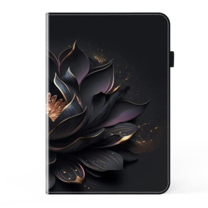 Δερματινη Θηκη Samsung Galaxy Tab S9 Μωβ Lotus