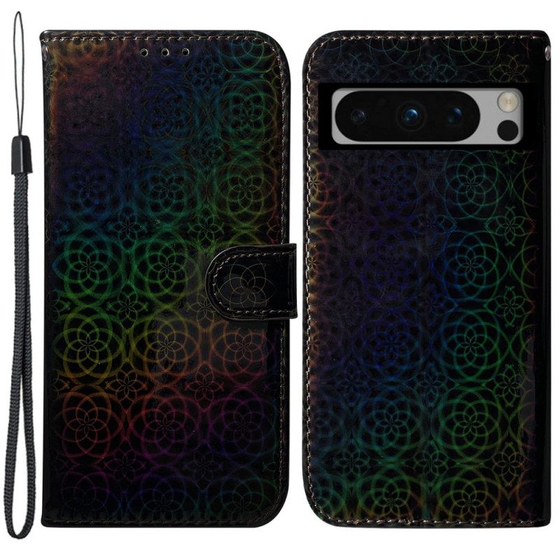 Δερματινη Θηκη Google Pixel 8 Pro Strappy Disco Σιλικόνης