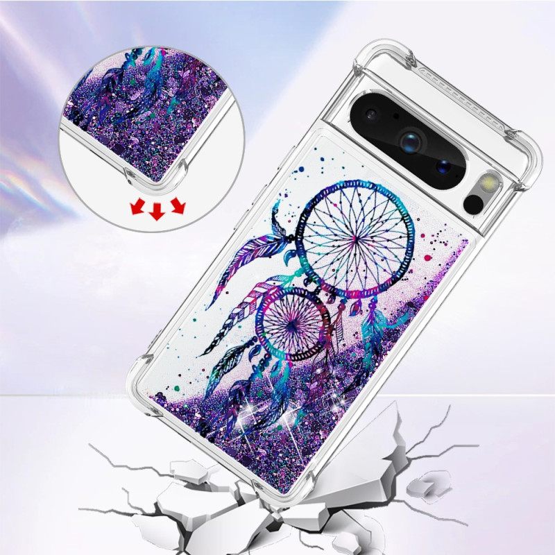 Κάλυμμα Google Pixel 8 Pro Dream Catcher Glitter Σιλικόνης