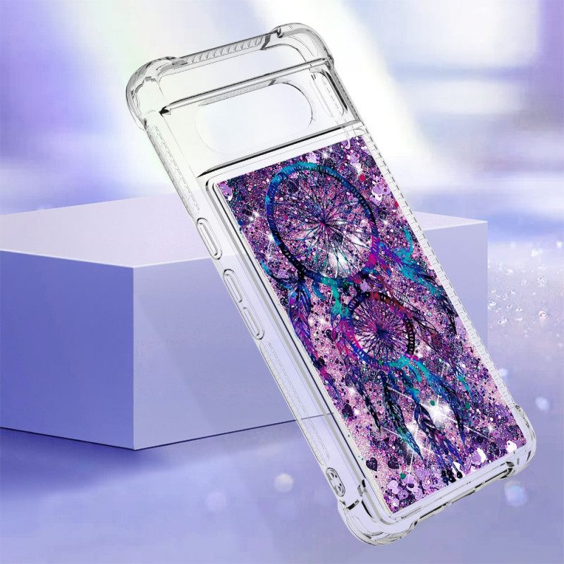 Κάλυμμα Google Pixel 8 Pro Dream Catcher Glitter Σιλικόνης