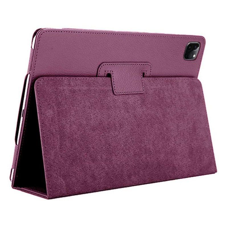 Θήκη Flip iPad Pro 11" (2020) Litchi Skin Με Αποτελεσματική Υποστήριξη