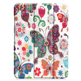 θηκη κινητου iPad Pro 11" (2020) Ρετρό Πεταλούδες Και Λουλούδια