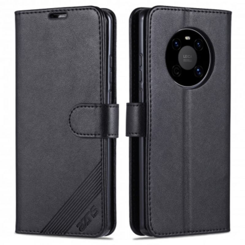 Κάλυμμα Huawei Mate 40 Pro Azns Faux Leather