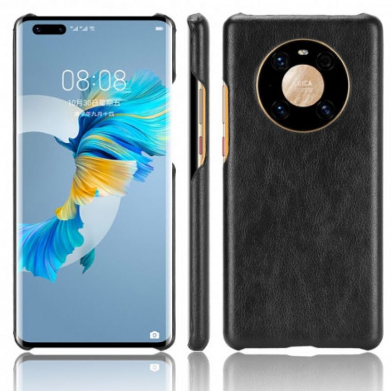 Θήκη Huawei Mate 40 Pro Εφέ Δέρματος Litchi