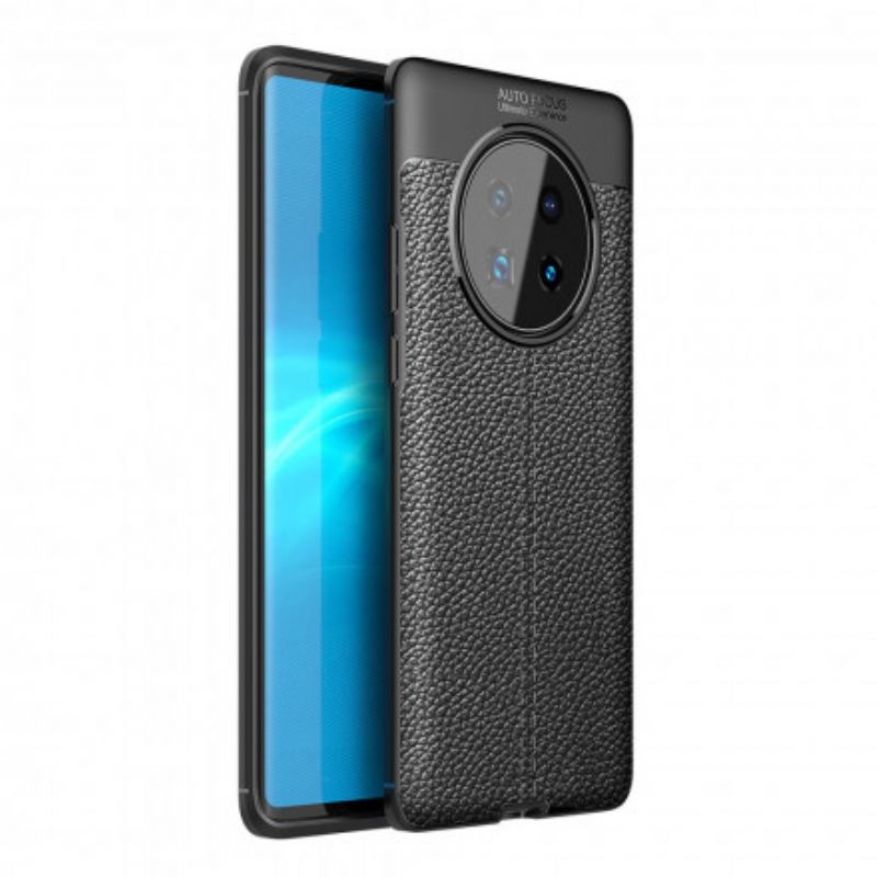 θηκη κινητου Huawei Mate 40 Pro Leather Effect Litchi Διπλή Σειρά