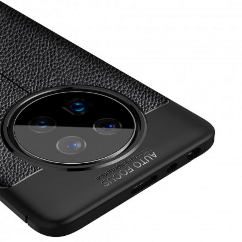 θηκη κινητου Huawei Mate 40 Pro Leather Effect Litchi Διπλή Σειρά