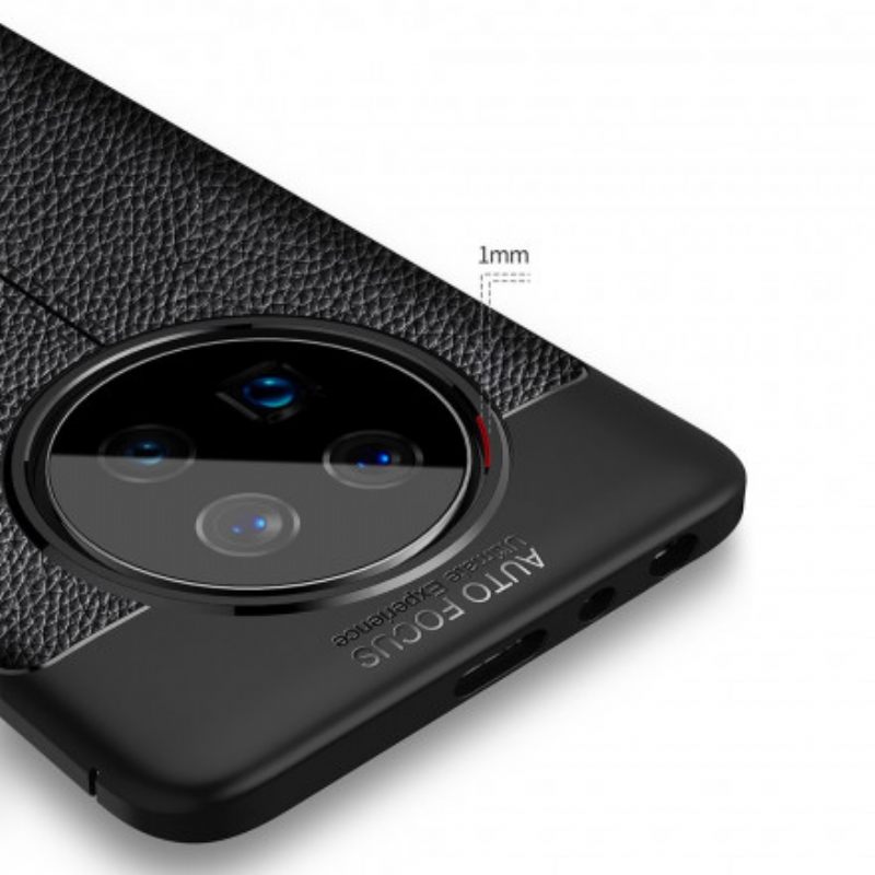 θηκη κινητου Huawei Mate 40 Pro Leather Effect Litchi Διπλή Σειρά