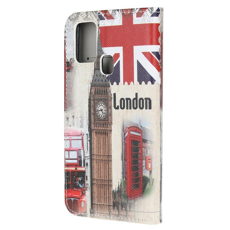 Θήκη Flip Samsung Galaxy A21s London Life