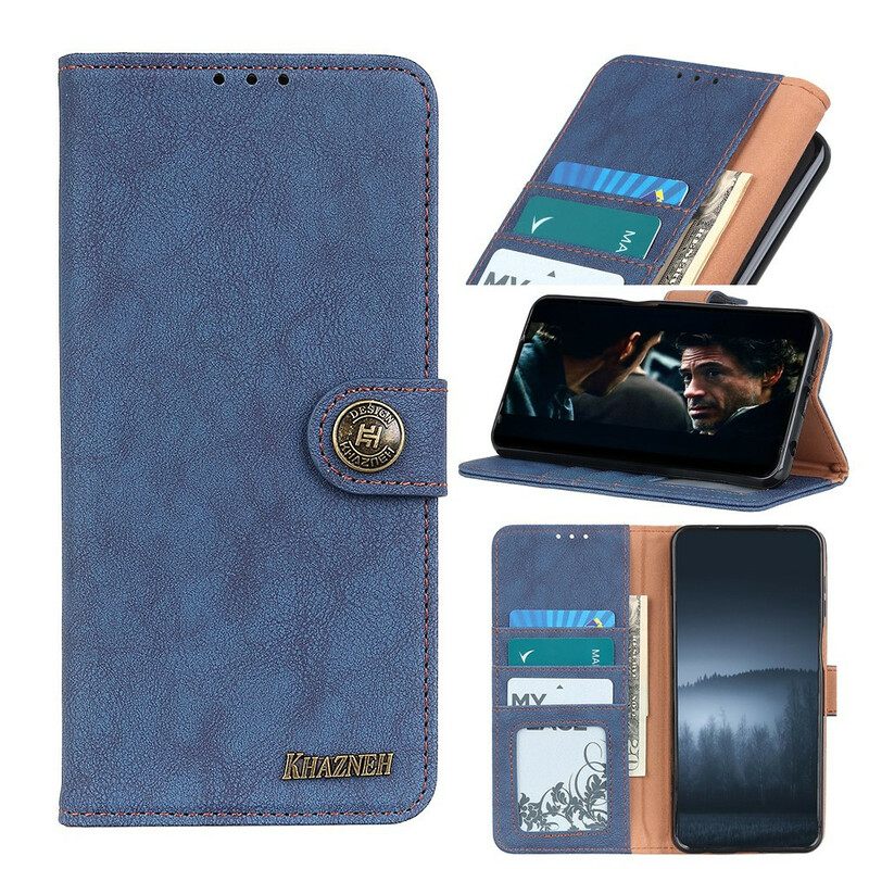 Κάλυμμα Xiaomi Mi 10 Lite Khazneh Retro Split Faux Leather