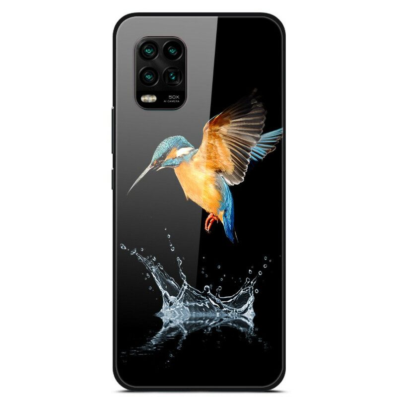 θηκη κινητου Xiaomi Mi 10 Lite Crown Bird Tempered Glass