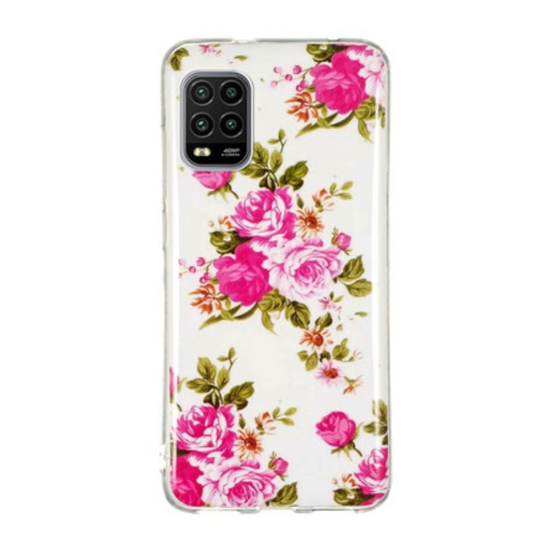 Θήκη Xiaomi Mi 10 Lite Fluorescent Liberty Flowers