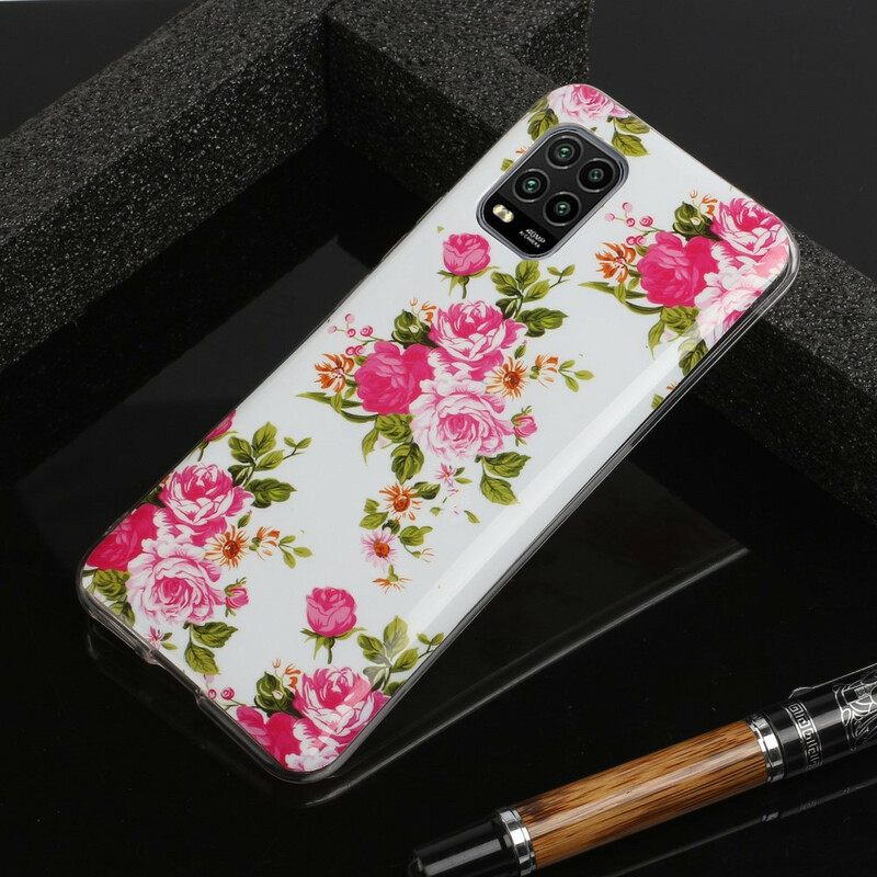 Θήκη Xiaomi Mi 10 Lite Fluorescent Liberty Flowers