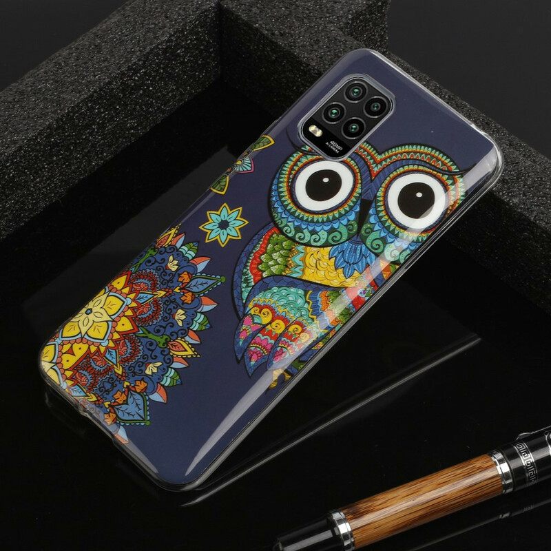 Θήκη Xiaomi Mi 10 Lite Fluorescent Owl Mandala