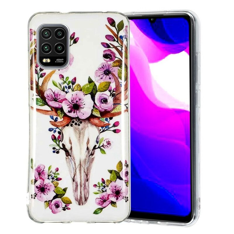 Θήκη Xiaomi Mi 10 Lite Φθορίζουσα Floral Elk