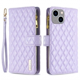 Κάλυμμα iPhone 14 Plus Binfen Color Style Quilted