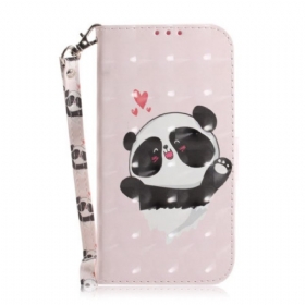 Κάλυμμα iPhone 14 Plus με κορδονι Strappy Panda