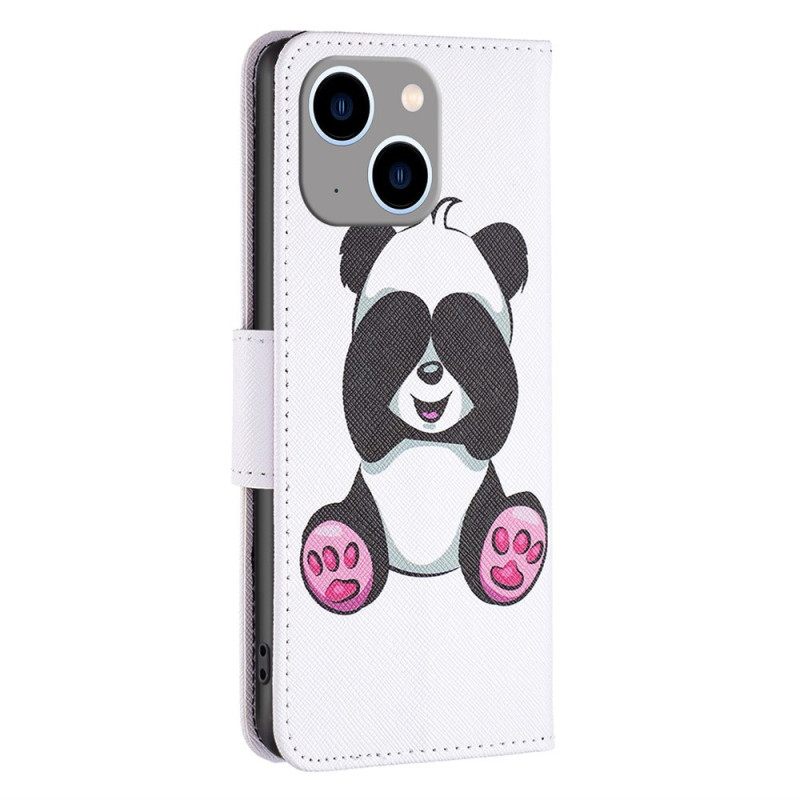 Κάλυμμα iPhone 14 Plus Panda Fun