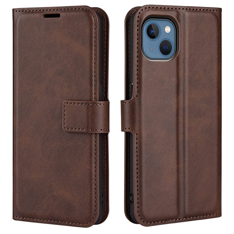 Κάλυμμα iPhone 14 Plus Slim Extreme Leather Effect