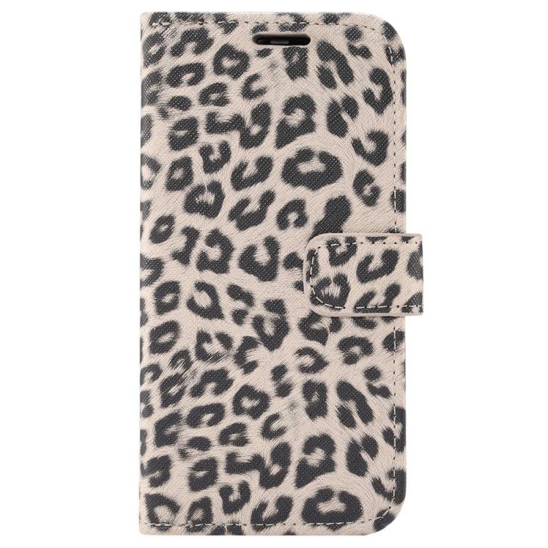 Κάλυμμα iPhone 14 Plus Στυλ Leopard Skin