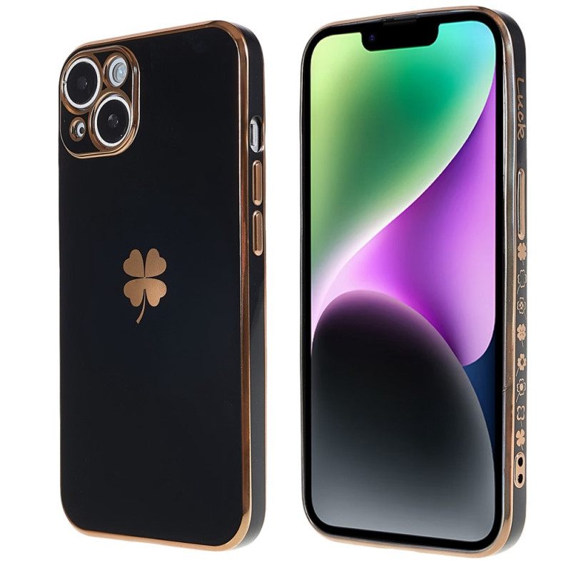 Θήκη iPhone 14 Plus Τριφύλλι Lucky