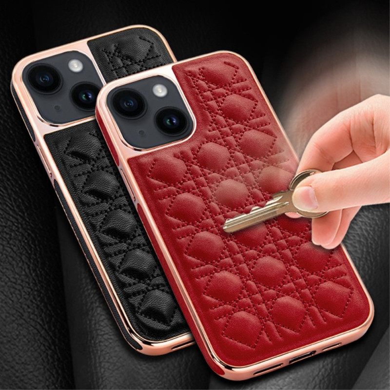 Θήκη iPhone 14 Plus Vietao Couture Leather Effect