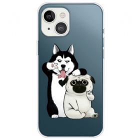 θηκη κινητου iPhone 14 Plus Διασκεδαστικά Σκυλιά