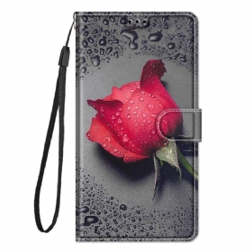 Κάλυμμα Xiaomi 12 / 12X με κορδονι Strappy Floral