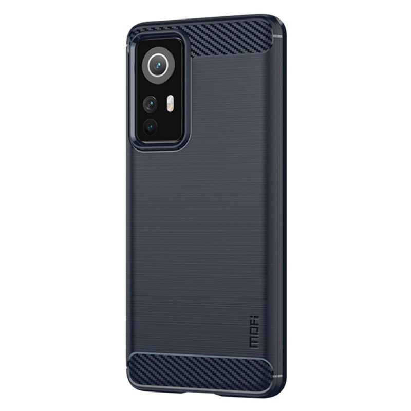 θηκη κινητου Xiaomi 12 / 12X Mofi Brushed Carbon Fiber