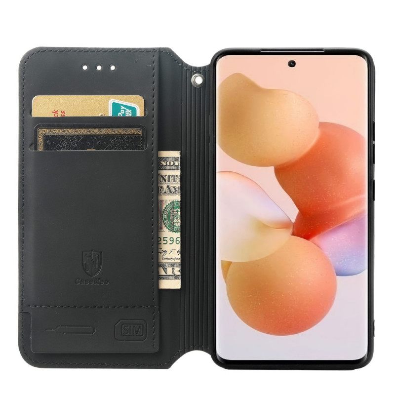 θηκη κινητου Xiaomi 12 / 12X Θήκη Flip Caseneo Σχέδιο Rfid