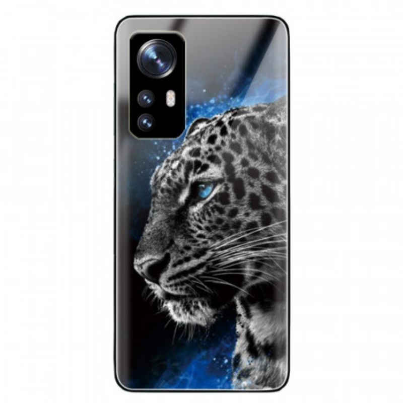 Θήκη Xiaomi 12 / 12X Γυαλί Feline Head Tempered Glass