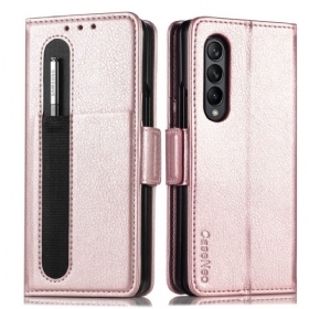 δερματινη θηκη Samsung Galaxy Z Fold 3 5G Caseneo Leather Effect