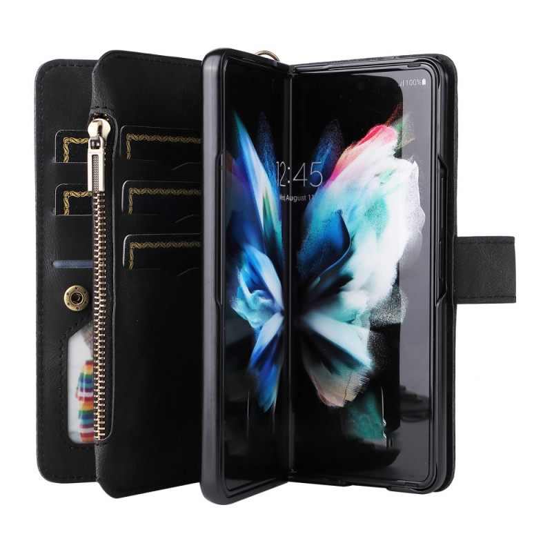 Κάλυμμα Samsung Galaxy Z Fold 3 5G Θήκη Κάρτας Πολλαπλών Λειτουργιών