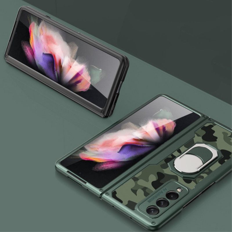 θηκη κινητου Samsung Galaxy Z Fold 3 5G Δαχτυλίδι Παραλλαγής-στήριξη Gkk