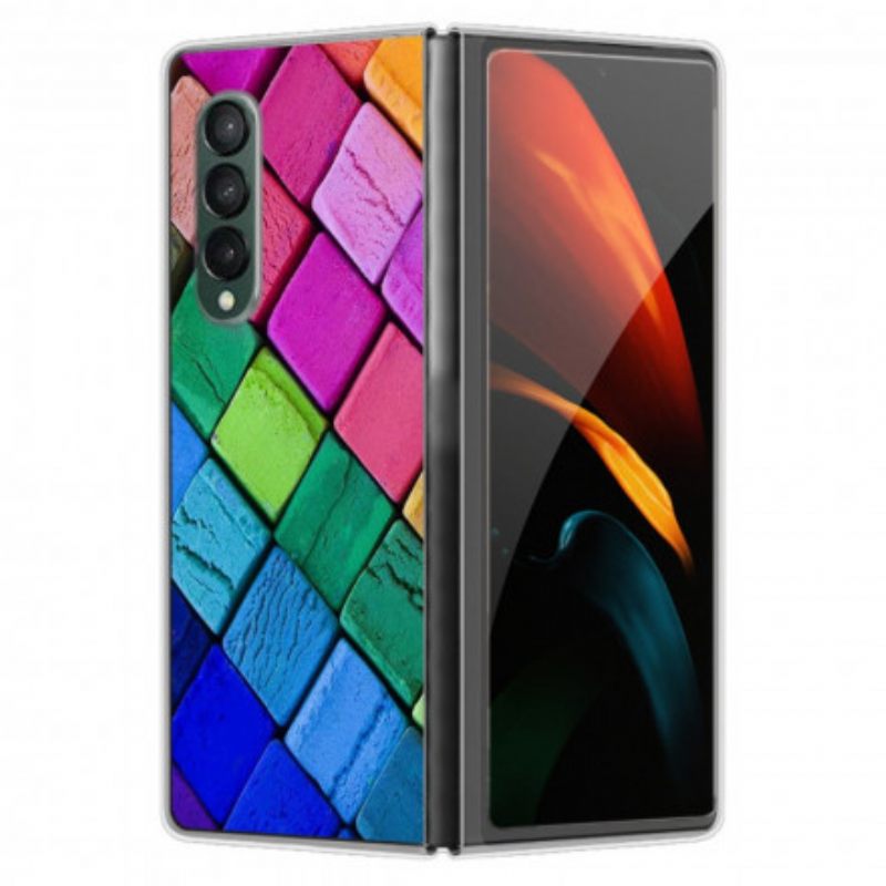 θηκη κινητου Samsung Galaxy Z Fold 3 5G Έγχρωμοι Κύβοι