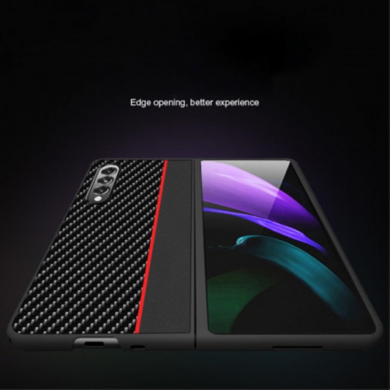 θηκη κινητου Samsung Galaxy Z Fold 3 5G Line Carbon Fiber