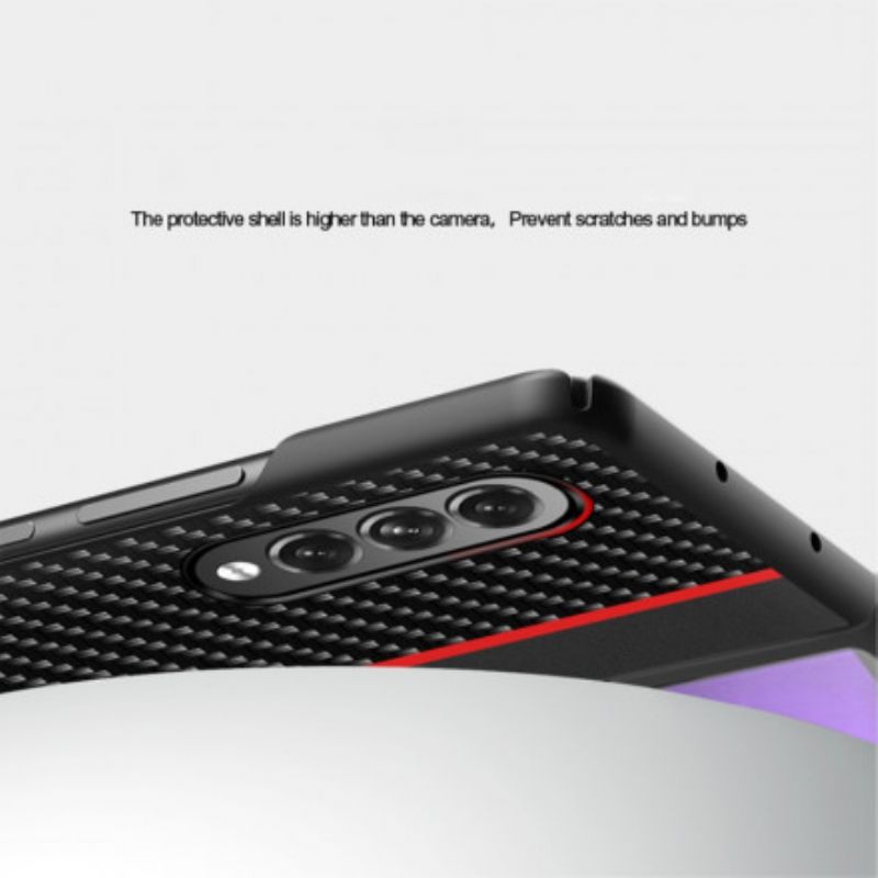 θηκη κινητου Samsung Galaxy Z Fold 3 5G Line Carbon Fiber