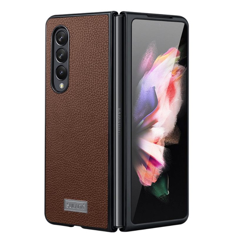 θηκη κινητου Samsung Galaxy Z Fold 3 5G Litchi Leather Style Sulada