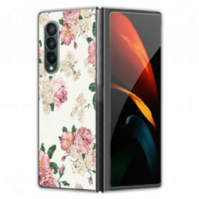 θηκη κινητου Samsung Galaxy Z Fold 3 5G Λουλούδια Ελευθερίας