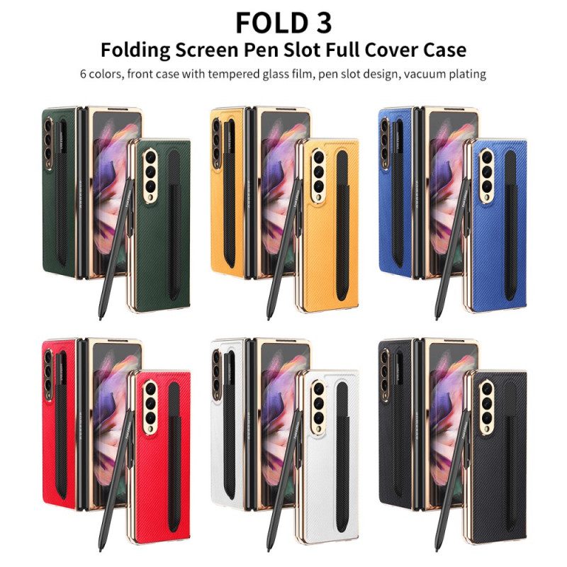 θηκη κινητου Samsung Galaxy Z Fold 3 5G προστασίας Προστατευτικό Οθόνης Και Θήκη Γραφίδας