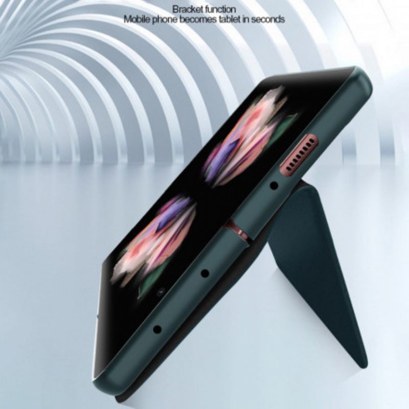 θηκη κινητου Samsung Galaxy Z Fold 3 5G Θήκη Flip Skin-touch Split Leather