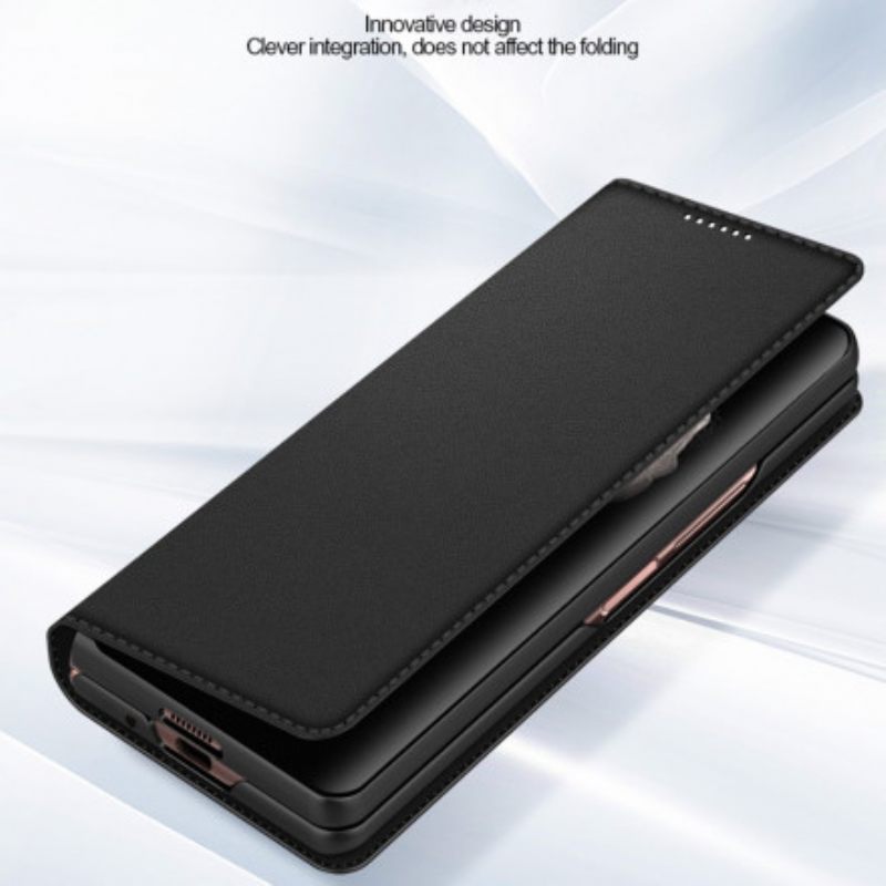 θηκη κινητου Samsung Galaxy Z Fold 3 5G Θήκη Flip Skin-touch Split Leather