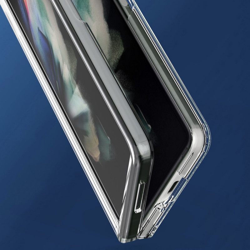 Θήκη Samsung Galaxy Z Fold 3 5G Διαφανείς Χρωματιστές Άκρες